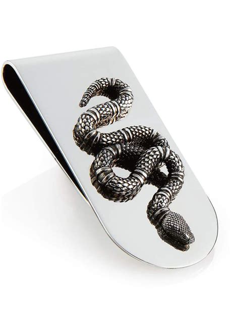 adjusting gucci money clip|Gucci money clip snake.